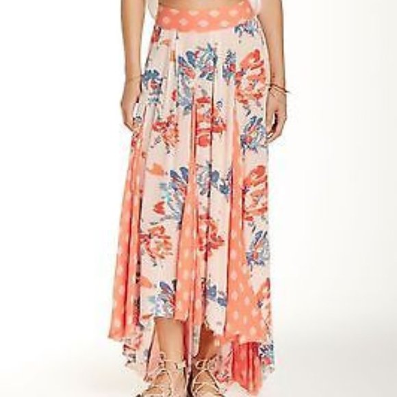 Free People Dresses & Skirts - Free People Show You Off Honeysuckle High Low Maxi